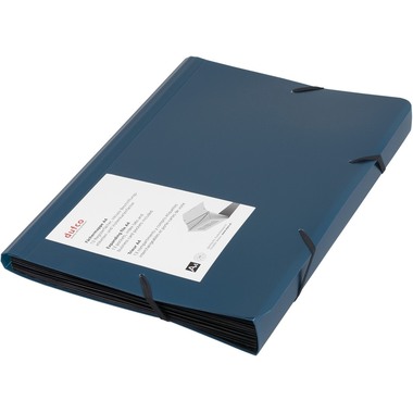 DUFCO Expanding File 13 Fächer 13 Fächer blau metallic