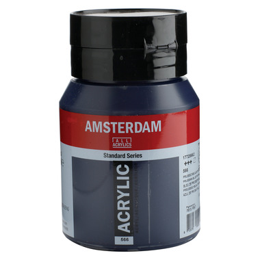 AMSTERDAM Peinture acrylique 500ml 17725662 bleu photo 566