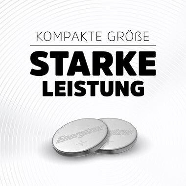 Energizer Spezialbatterie Lithium (CR2032), 2 Stk 2-Stück Energizer 2032 Lithium-Knopfzelle