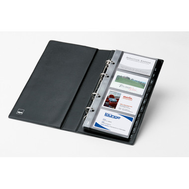 SIGEL Visitenkarten-Ringb. 265x147mm VZ300 A-Z für 200 Karten