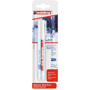 EDDING marcatore di vetro 95 95-Bli-049 bianco