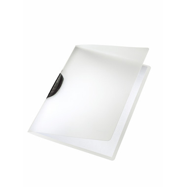 LEITZ Color Clip schwarz A4 41750095 transparent