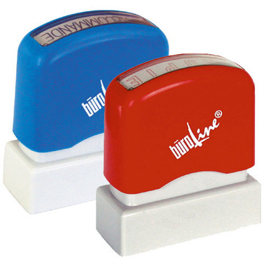 BÜROLINE Timbre GEBUCHT 167043 rouge