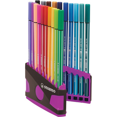 STABILO Stylo Fibre Pen 68 6820-031-03 20 pcs. ass. ColorParade