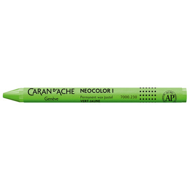 CARAN D'ACHE Wachsmalkreide Neocolor 1 7000.230 gelbgrün