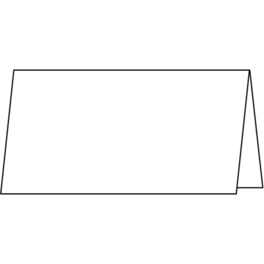 SIGEL Cartes table 100x60mm DP047 blanc, 185g 40 pcs.