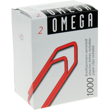 OMEGA Trombones no.2 2/1000 nickelé, 24mm 1000 pcs.