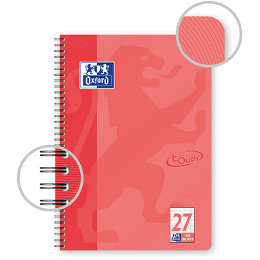 OXFORD Collegeblock Touch A4+ 400091924 rigato, 90g 80 fogli