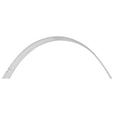 BÜROLINE Massstab 15cm 303402 unzerbrechlich transparent