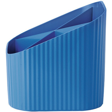 HAN Stifteköcher Re-LOOP 17238-914 blau 4 Fächer