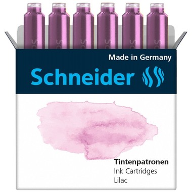 SCHNEIDER Tintenpatronen 166128 lilac 6 Stk.