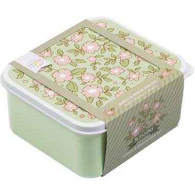 ALLC Lunch & snack box set SBSEBL44 Blossom-sage