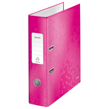 LEITZ Ordner WOW 8cm 10050023 pink A4