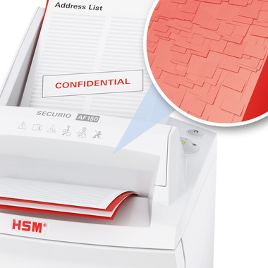 HSM Aktenvernichter SECURIO AF150 2083111 P-4, 34lt