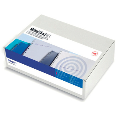 GBC Baguettes de reliure 8mm A4 IB165122 noir, 21 anneaux 100 pcs.