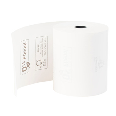 EXACOMPTA Rolle Thermo Papier 5Stk. 43828E 80x70mmx72m für Kasse