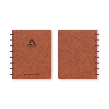 ADOC Ringbuch BUSINESS A5 3055.301 braun, kariert 144 Seiten