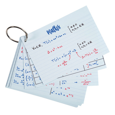 EXACOMPTA Display Flashcards A6/A7 10380E assortiert 38PK à 50 Stück