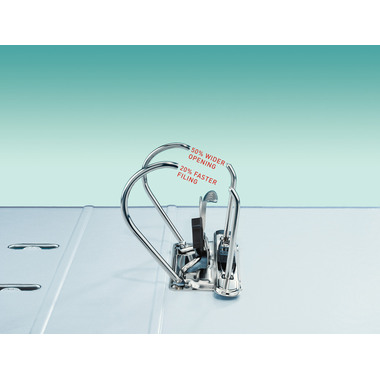 LEITZ Ordner 180° PP 8cm 10105035 blau A4