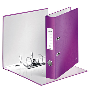 LEITZ Ordner WOW 5,2cm 10060062 violett A4