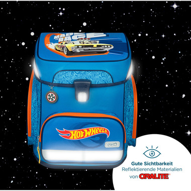 SCOOLI Schulthek-Set EasyFit HWES8255 Hot Wheels 5-teilig