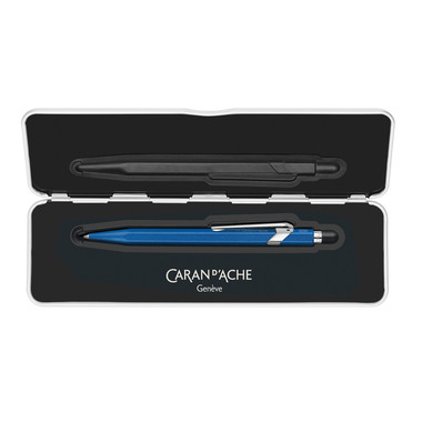 CARAN D'ACHE Kugelschreiber 849 Colormat-X 849.635 blau, Slimpack