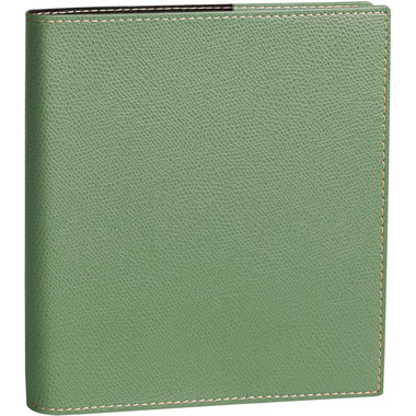 QUO-VADIS Agenda Club Executif DE 2024 014968Q salbeigrün, 1W/2S, 16x16cm