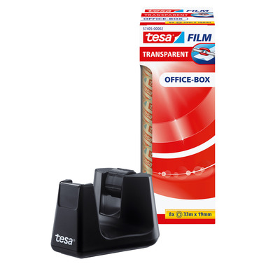 TESA Tischabroller Smart 33mx19mm 53906-00000 schwarz inkl. 8 Rollen