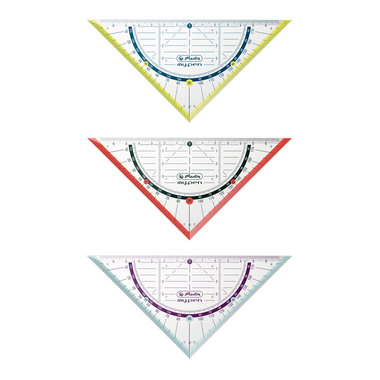 HERLITZ Geometriedreieck my.pen 14cm 11367950 Farben ass.
