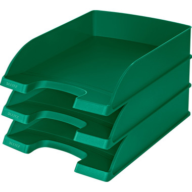 LEITZ Corbeille à courrier Plus A4 52270055 vert
