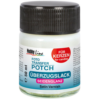 KREUL Überzugslack Potch 50ml CKH49971 für Kerzen, seidenglanz