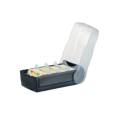 HAN Karteibox Croco 345160 A7 schwarz 100 Karten