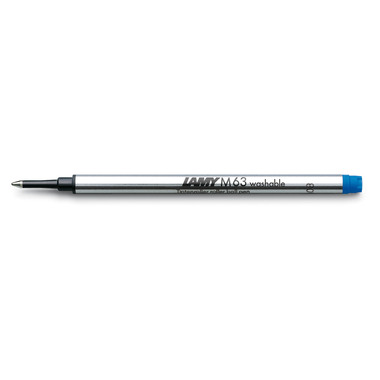 LAMY Tintenrollermine M 63 M 1218560 blau, löschbar
