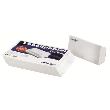 FRANKEN Löscher Whiteboard Z1921 7,5x4,5x16cm, weiss