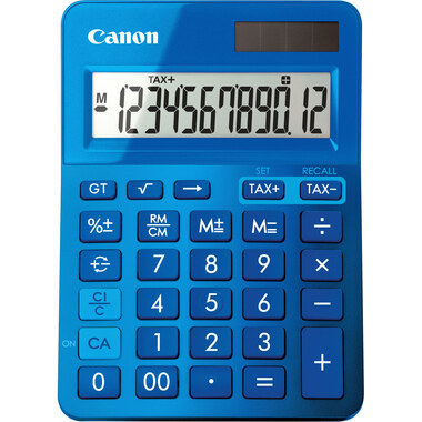 CANON Tischrechner LS123KMBL 12-stellig blau