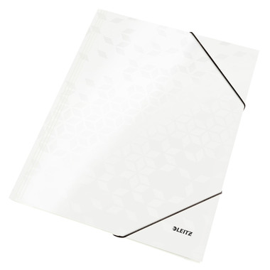 LEITZ Pochettes à élastique WOW A4 3982-00-01 blanc