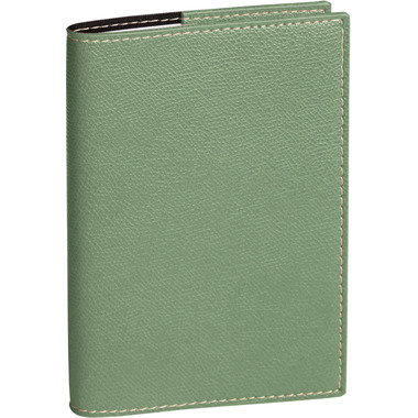 QUO-VADIS Agenda Club Tour DE 2024 003654Q salbeigrün, 1W/2S, 9x12,5cm