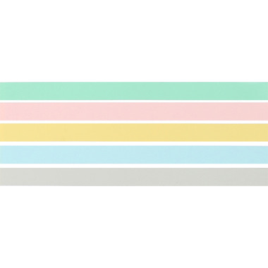 MAREIN Washi Tape Set, 4085.103 Pastell, 5 Stk.