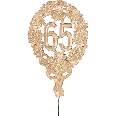 DEMMLER Numero decorazione 65 1225650192 8x12cm oro