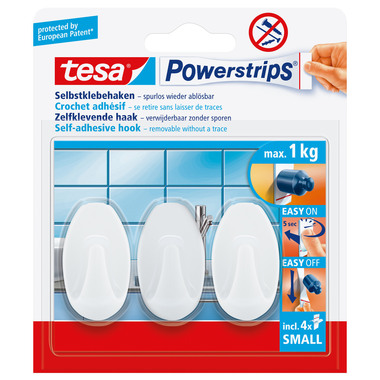 TESA Powerstrips L 575330001 blanc