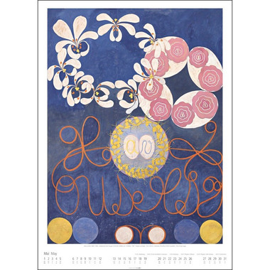 WEINGARTEN Kalender Hilma af Klingt 2024 3312187 49x68cm, DE ENG