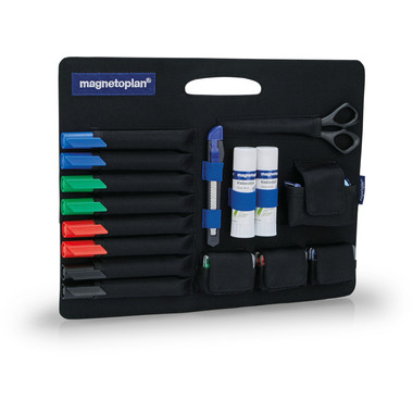 MAGNETOPLAN Borsa Moderatore 39x35x12cm 11117 Messenger, acc. incl.