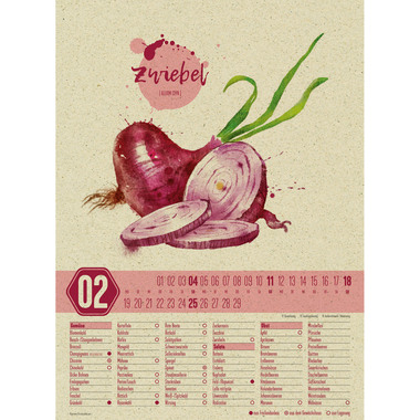 ACKERMANN Saisonkalender 1139 D, 33x45cm, 2024