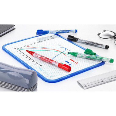 BIC Whiteboard Liquid Ink 902094 4 Farben, Etui