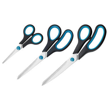 WESTCOTT Scheren 13/21/25cm N-9002700 Set 3 Stück
