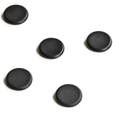 LEGAMASTER Glasboard 7-181600 Magnete 5 Stk. schwarz