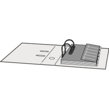 BIELLA Register Karton, SmartIndex A4 46941001U 1-10, weiss