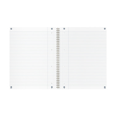 OXFORD Origins Spiralheft 400149999 A4+, liniert 70 Blatt, schwarz