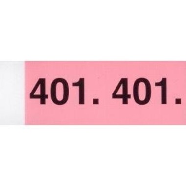 SIMPLEX Garderobenblock 301-400 13097 pink 100 Blatt