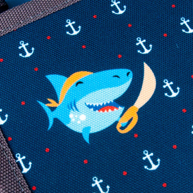 FUNKI Kindergarten-Tasche Pirate 6020.022 blau 265x200x700mm